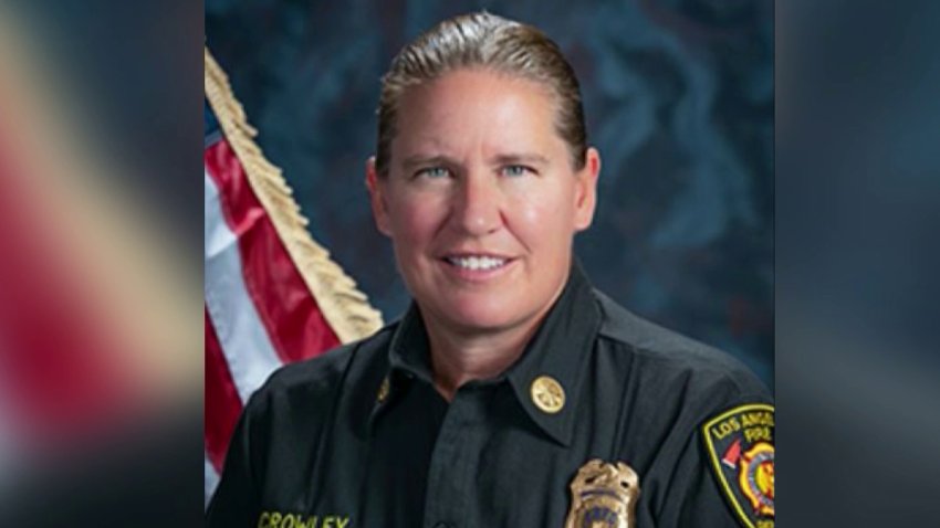 Deputy Chief Kristin Crowley would be the first woman to lead the Los Angeles Fire Department.