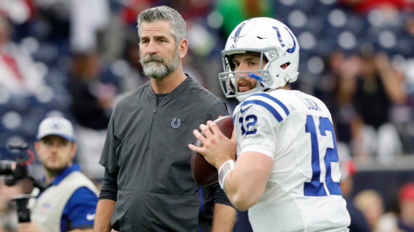 Frank Reich watched Andrew Luck