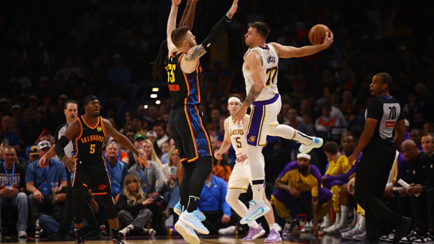 Los Angeles Lakers v Oklahoma City Thunder