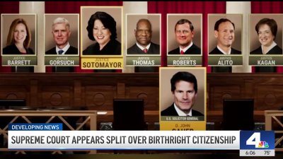 What Supreme Court justices said about birthright citizenship case
