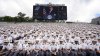 Trump hails West Point cadets for their accomplishments and takes credit for US military might