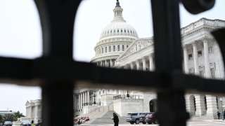 The U.S. Capitol building is seen on Capitol Hill, in Washington, DC on June 3, 2025.